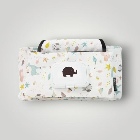 Universal Stroller Organizer - With Insulated Cup Holders Teeny Pandas