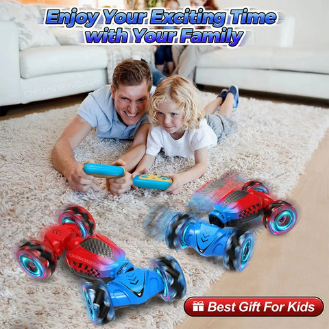 4WD Gesture Sensing RC Stunt Car - 360° Rotation Off-Road Drifting