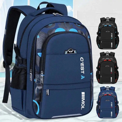 Waterproof School Backpack for Boys - Durable for Travel & Everyday Use