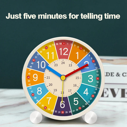 Kids Educational Alarm Clock - For Early Learning and Time Teaching
