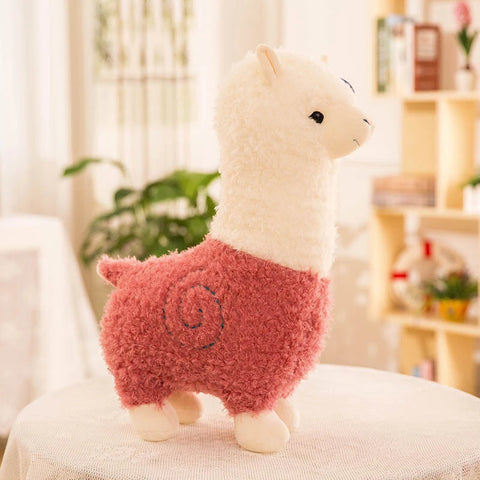 Plush Alpacasso Toy - Soft Stuffed Alpaca Doll