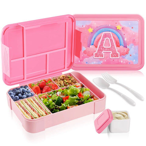Kids Divided Bento Lunch Box – Leakproof, Durable, and Perfectly Portable! Teeny Pandas