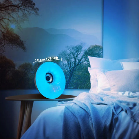 Bluetooth Speaker Alarm Clock - With Sunrise & Sunset Simulation