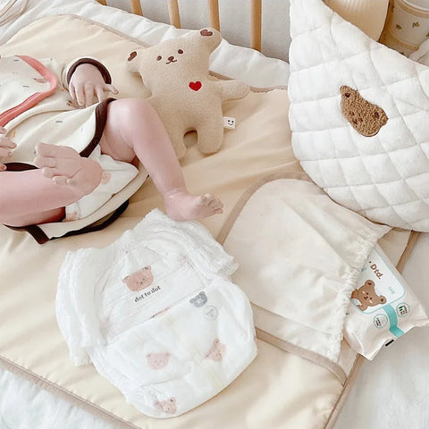 Portable, Waterproof, and Reusable Baby Changing Pad
