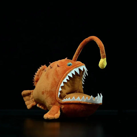 Soft Lantern Fish Plush Toy -  Ocean Animal Doll