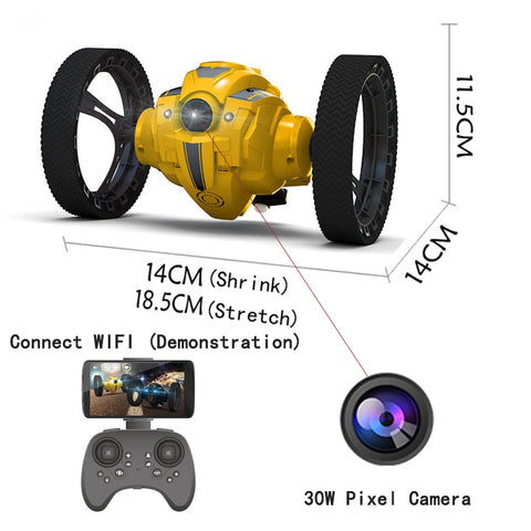 Remote Control Stunt Car that jumps + Wifi camera