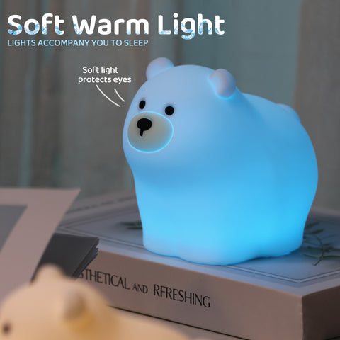 Adorable Animal Night Lights -  With Touch Sensor