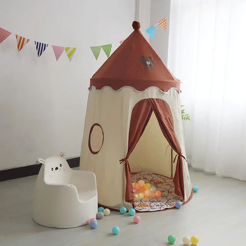 Cozy Nordic Play Tent for Kids - Transform Your Kids Room! Teeny Pandas