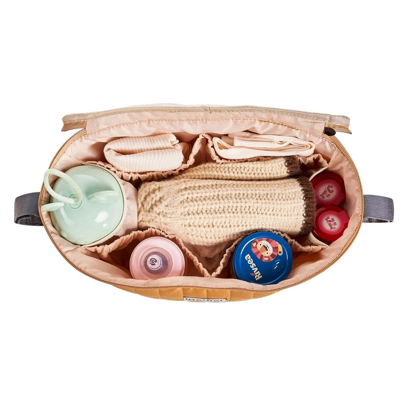 Multifunctional Nylon Baby Stroller Organizer - With Insulated Cup Holders Teeny Pandas