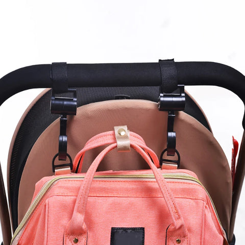 Universal Stroller Bag Hooks - Hands-Free Parenting Made Easy Teeny Pandas