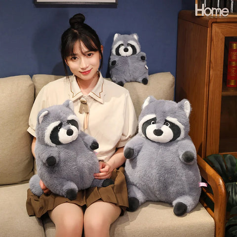 Raccoon Plush Toy Pillow - Perfect Birthday Gift