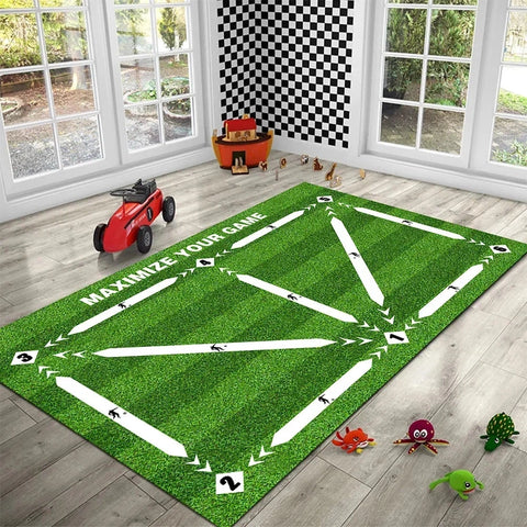 Football Training Mat - Non-Slip & Foldable!