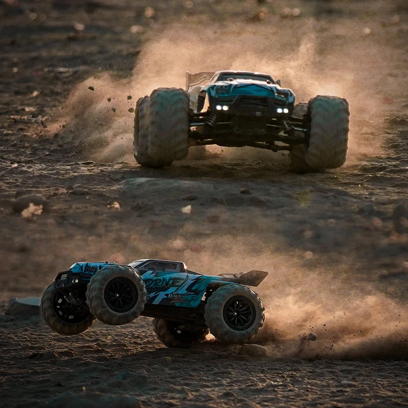 High-Speed Brushless Motor All Terrain RC Car 1/16 - Higher Efficiency for Longer Adventure! Teeny Pandas