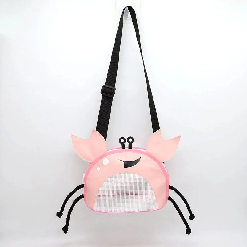 Kids Crab Mesh Beach Bag - Fun & Functional Storage Teeny Pandas