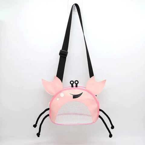 Kids Crab Mesh Beach Bag - Fun & Functional Storage Teeny Pandas