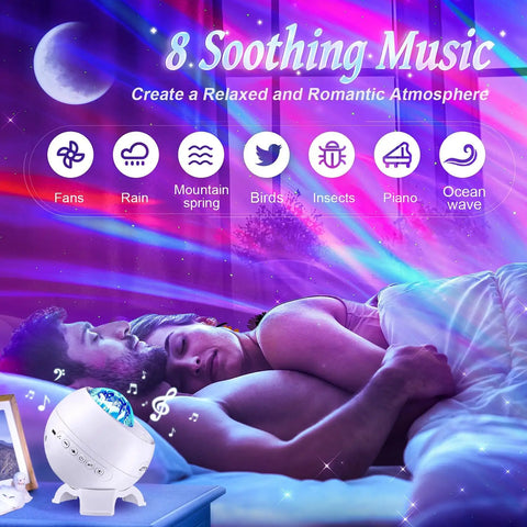 Northern Lights Starry Sky Projector - For Kids Room!