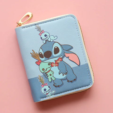 Cartoon Stitch Wallet – Children’s Coin Purse