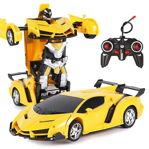 Electric RC Car 2 In1 Transformation Robots - RC Sports Vehicle for Kids!