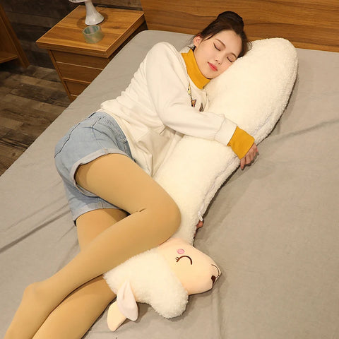 Big Size Alpaca Plush Toy - Soft Sheep Llama Plushie Pillow