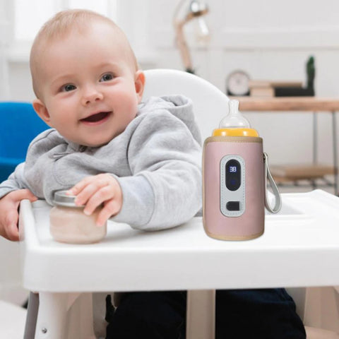 USB Baby Bottle Thermal Bag – Universal Digital Display Nursing Bottle Heater