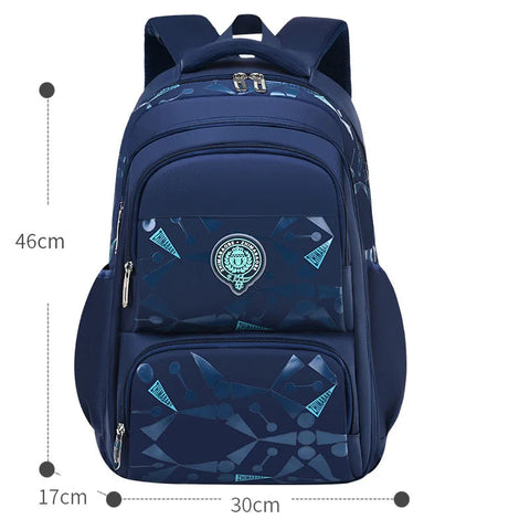 Waterproof Children School Bags for Boys – Orthopedic Backpack for Primary School