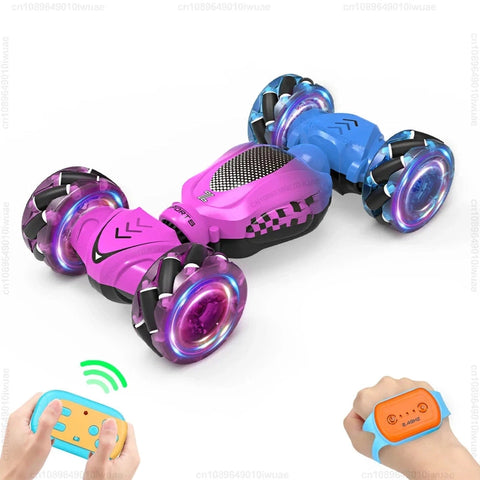 4WD Gesture Sensing RC Stunt Car - 360° Rotation Off-Road Drifting