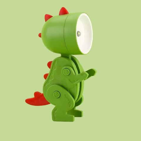 Mini Dinosaur Night Light - Cute Battery-Powered LED Lamp for Kids