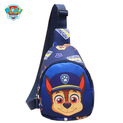 Kids Cartoon Dog Chest Bag – Mini Outdoor Shoulder Bag for Boys
