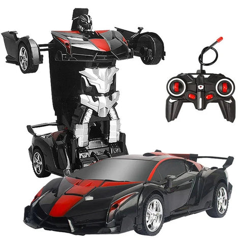 Electric RC Car 2 In1 Transformation Robots - RC Sports Vehicle for Kids!