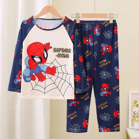 Cartoon Character Children Pajama Set – Cozy and Stylish Sleepwear for Kids