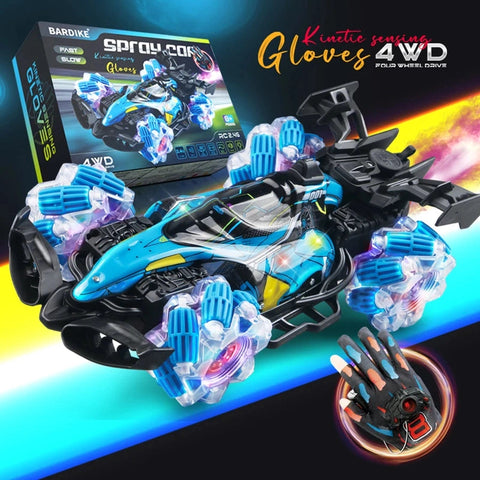 Glove Controlled RC Stunt Car | Air Gesture Control 4WD