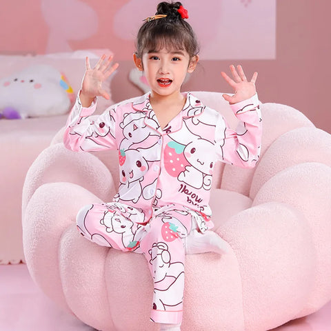 Lovely Kids Pajama Set – Soft, Breathable, and Comfortable Sleepwear