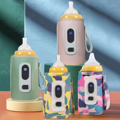 USB Baby Bottle Thermal Bag – Universal Digital Display Nursing Bottle Heater