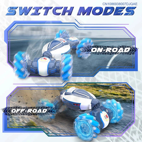 Drift RC Car for Kids – Gesture Sensor RC Stunt Car with Music & Light!