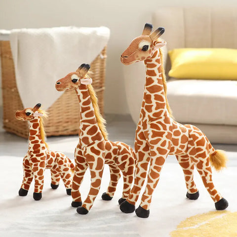 Real Life Giraffe Plush Toys – High-Quality Stuffed Animal Dolls