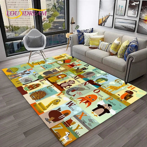 Alphabet Learning Play Mat - Fun & Educational for Kids! Teeny Pandas