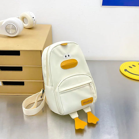 Children’s Cute Duck Bag – Adorable Fanny Pack and Messenger Satchel for Kids