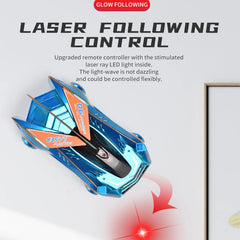 Laser-Controlled Wall Climbing RC Car