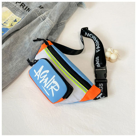 Kids Mini Waist Bag – Cute Oxford Fanny Pack and Crossbody Bag
