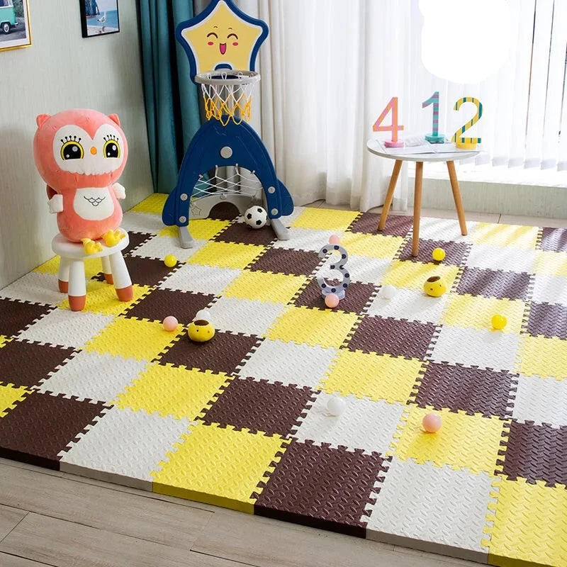Interlocking EVA Foam Play & Gym Mats – Safe & Durable Flooring Teeny Pandas