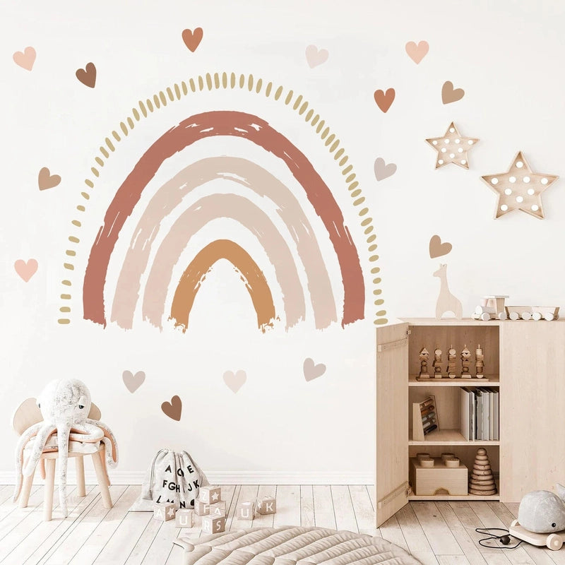 Bohemian Wall Decal for Kids' Room - Elevate Your Kid's Room Teeny Pandas