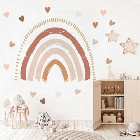 Bohemian Wall Decal for Kids' Room - Elevate Your Kid's Room Teeny Pandas