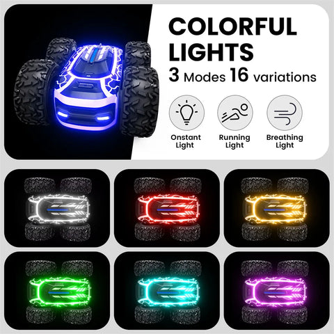 360° Rotating Double-Sided RC Car for Kids