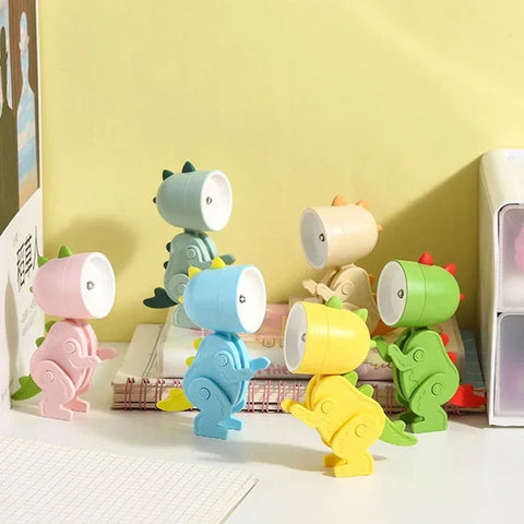 Mini Dinosaur Night Light - Cute Battery-Powered LED Lamp for Kids