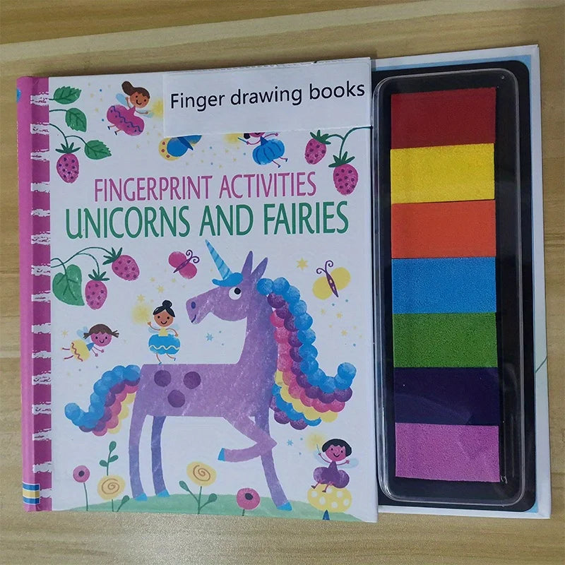 Creative Fingerprint Art Kit for Kids - Unleash Your Kids Creativity! Teeny Pandas