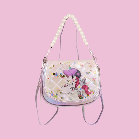 Cute and Fashionable Unicorn Handbag for Girls