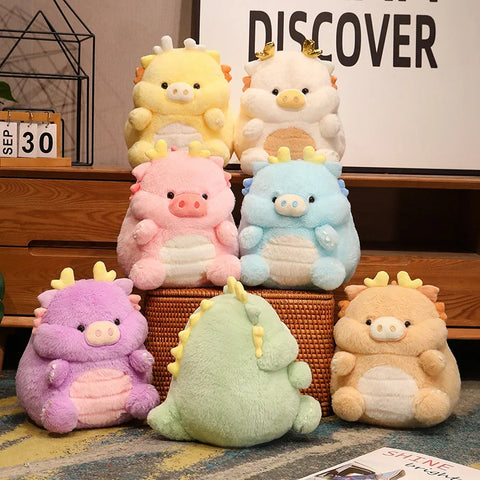 Adorable Pig Dragon 2-in-1 Plushies