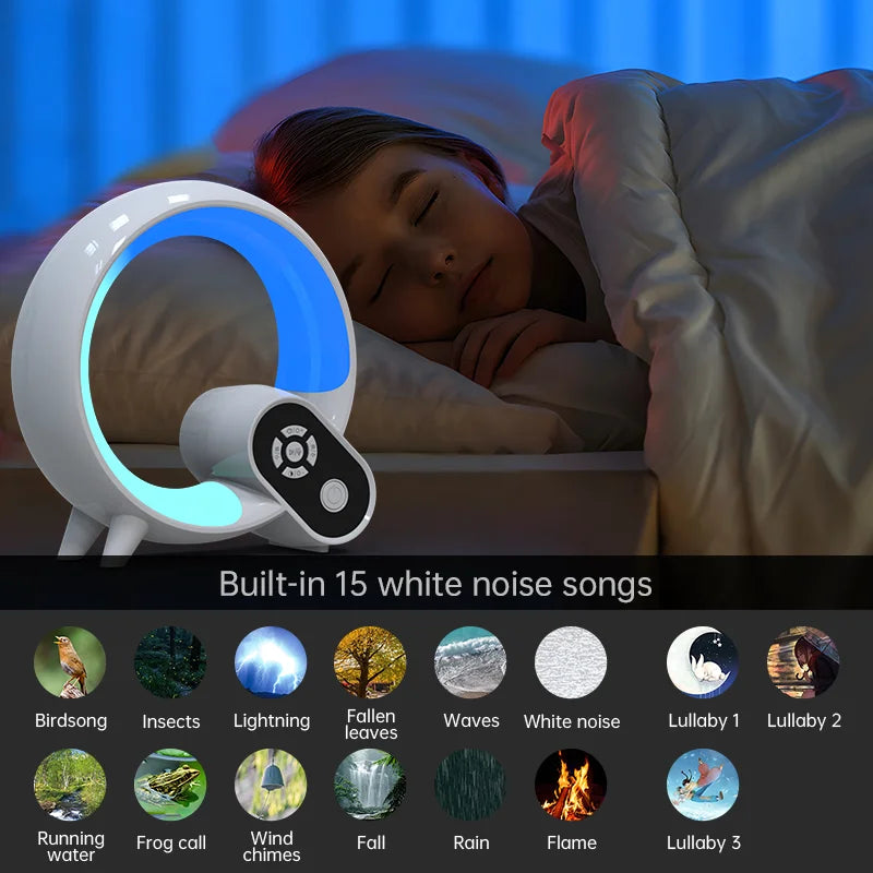 Kids Gentle Sunrise Alarm Clock - Wake Up to a Peaceful, Gentle Sunrise! Teeny Pandas