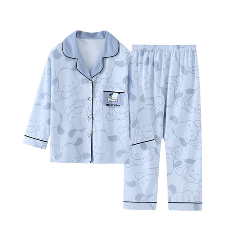 Cute Kids Pajama Set – Trendy and Comfortable Nightwear for Autumn