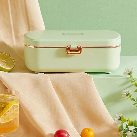 Electric Mini Heated Lunch Box – Portable, Insulated Bento Box Teeny Pandas